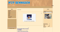 Desktop Screenshot of old.wsv-bennigsen.de